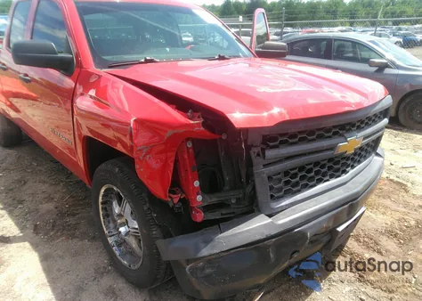 2015 Chevrolet Silverado 1500 Wt из США, поврежденный, VIN 1GCRCPEC7FZ201991